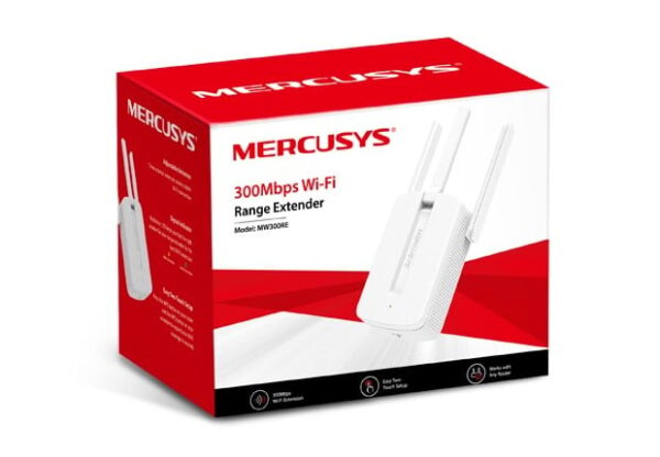 Mercusys Wi-Fi Extender MW300RE 300Mbps Wi-Fi Range Extender